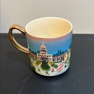 New Anthropologie Holiday Time In The City Austin Mug
